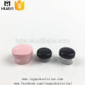 tapa de color rosa tapa negra 3g 5g 8g 10g tarro de cerámica de plástico samll